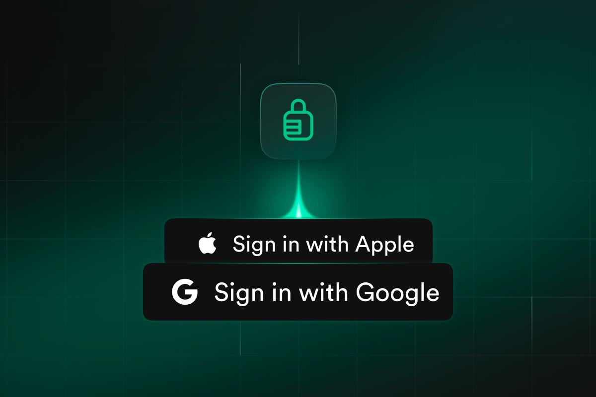 Native Mobile Auth Support for Google and Apple Sign in